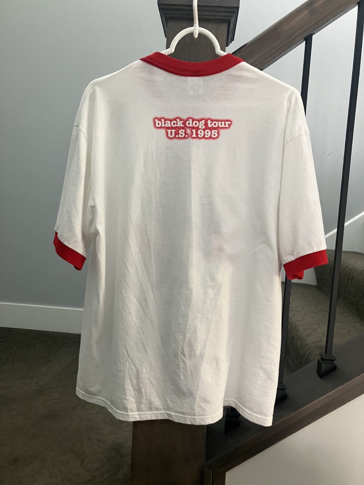 Vintage 1995 Bush Concert T-Shirt – Black Dog Tour (XL)